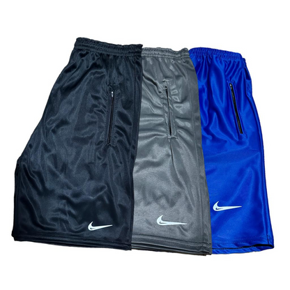 Sports Shorts Promotional Kit With 3 Polyester DryFit Sports Training Shorts